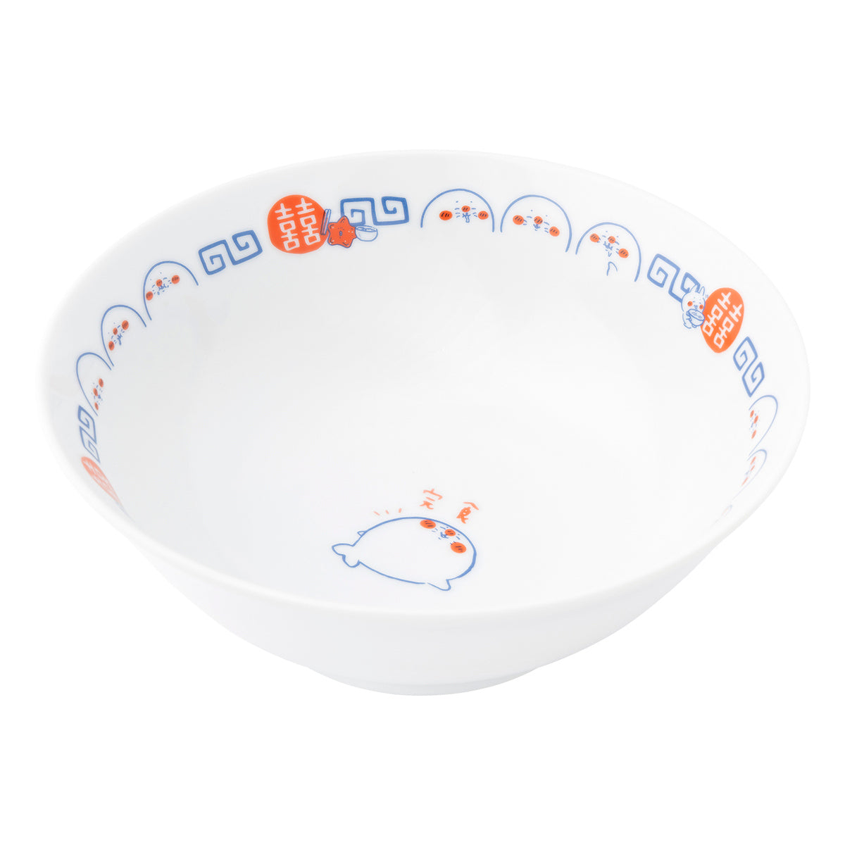 Nagano Characters 아자라시의 라면 덮밥＆렌게세트 