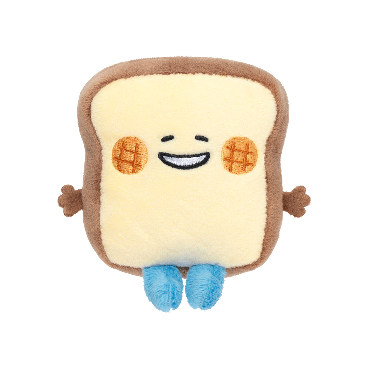 ナガノキャラクターズ いきなりパワーアップ！ ミニミニおすわりマスコット（パン）