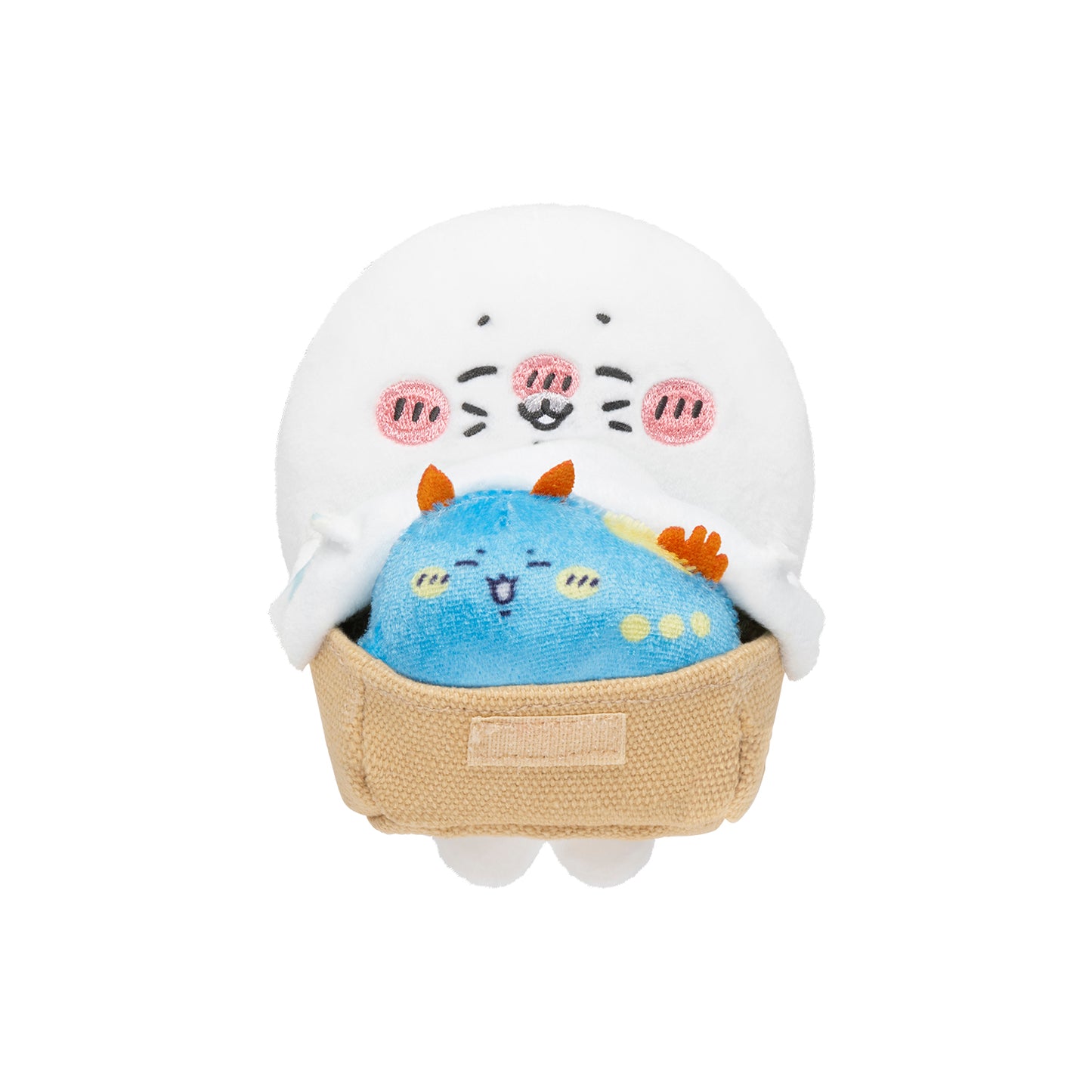 Nagano Characters Desktop Hanging Plush (Azarashi & Sea Slug)
