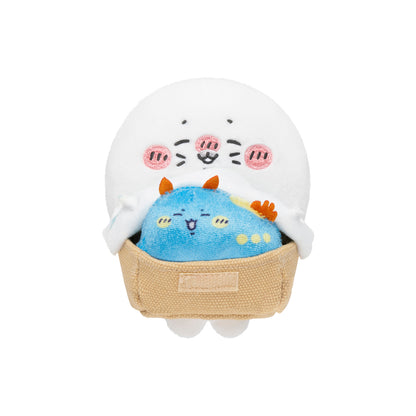 Nagano Characters Desktop Hanging Plush (Azarashi & Sea Slug)