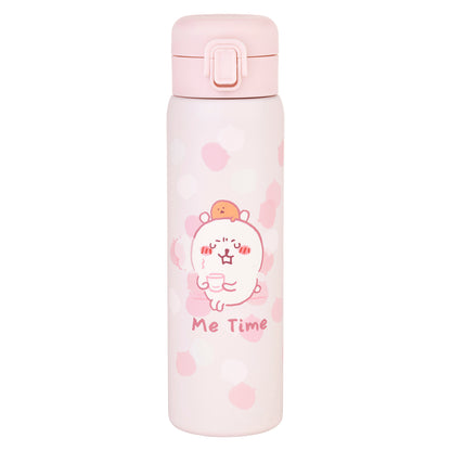 Nagano Characters 粉色一鍵開蓋直飲杯