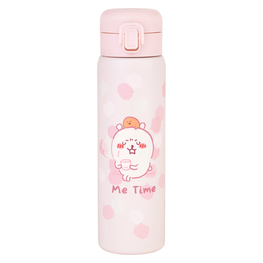 Nagano Characters 粉色一键开盖直饮杯