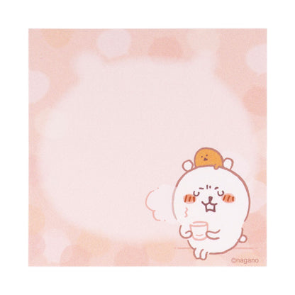 Nagano Characters 粉色正方形便簽本