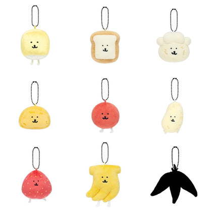 Nagano Characters 트레이딩 작고 소중한 음식 마스코트 (총 9종)