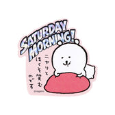 ナガノキャラクターズ スマホに貼れるサイズのホログラムステッカー（SATURDAYMORNING!）