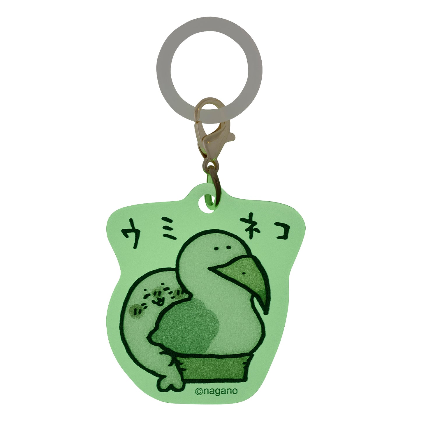 Nagano Characters 爷爷与海豹 随机款夜光亚克力标记挂件 (全11种)