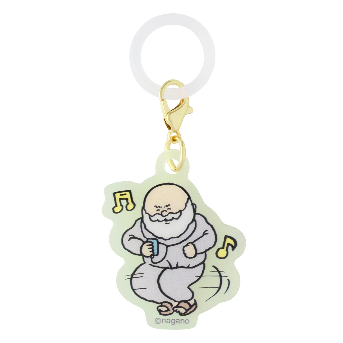 Nagano Characters 爷爷与海豹 随机款夜光亚克力标记挂件 (全11种)