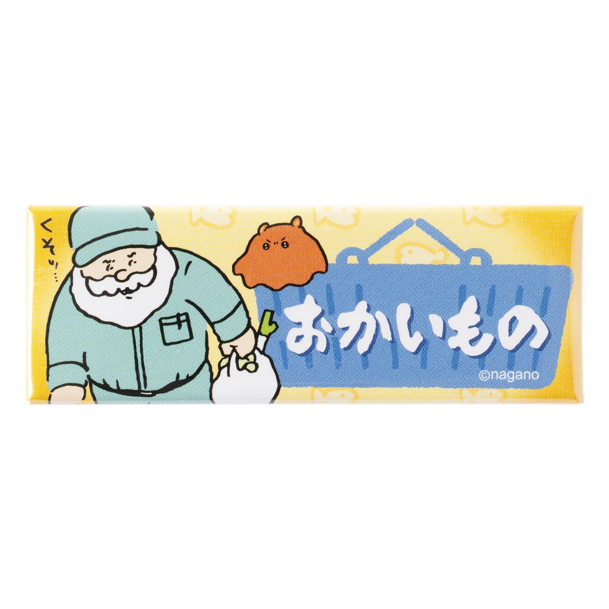 Nagano Characters 爷爷与海豹 近况报告冰箱贴 (购物)