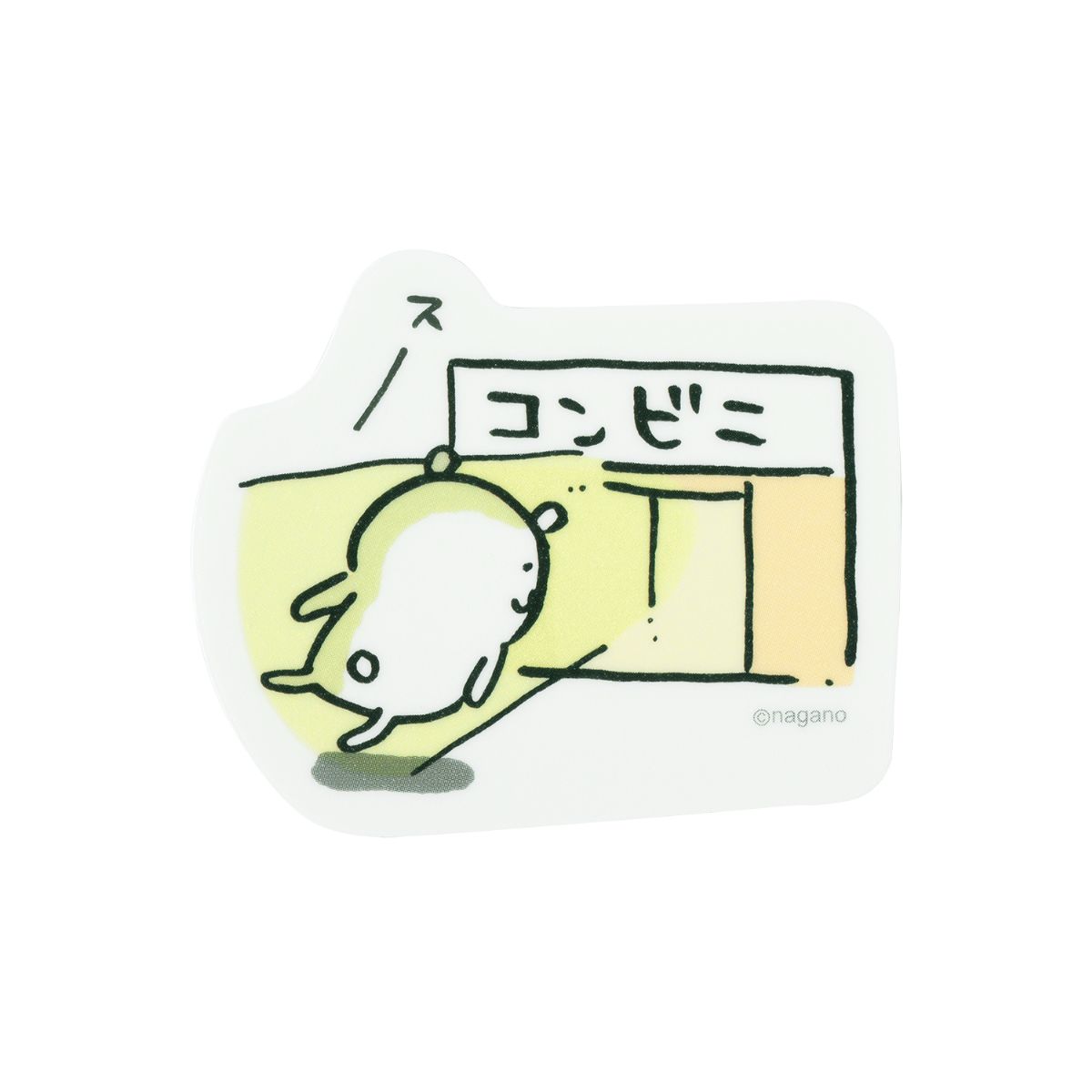 Nagano Characters 蓄光贴纸 (吸)