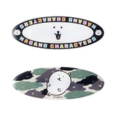 Nagano Characters 2개 세트 헤어 집게핀 (카모플라주&얼굴)