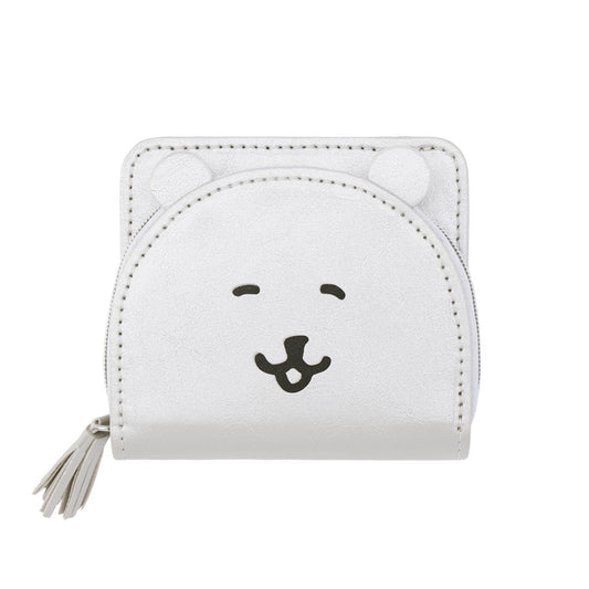 ナガノキャラクターズ お財布（くま シルバー）