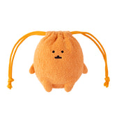 ナガノキャラクターズ ミニお座り巾着（もぐらコロッケ・ふつうのおかお）