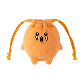 ナガノキャラクターズ ミニお座り巾着（もぐらコロッケ・泣）