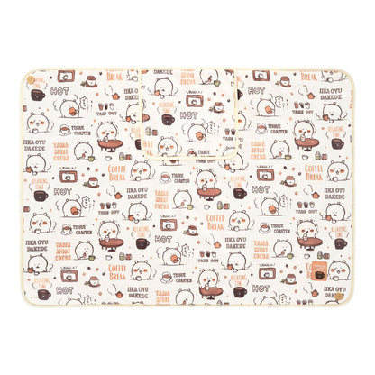 Nagano Characters Warm 3WAY Blanket with Storage Pocket (Relieved Mood)