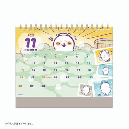 Nagano Characters 2027년 1월 시작 탁상 달력 (미니 스티커 포함)