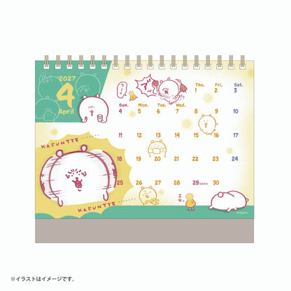 Nagano Characters 2027년 1월 시작 탁상 달력 (미니 스티커 포함)