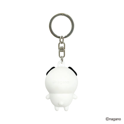 ナガノキャラクターズ フィギュアキーホルダー（パグ）
