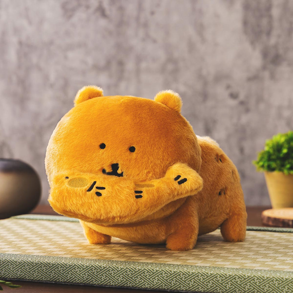 나가노 캐릭터 나무 조각 곰 봉제 장난감