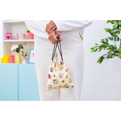 ナガノキャラクターズ 食べ食べたちのほどよいサイズの巾着