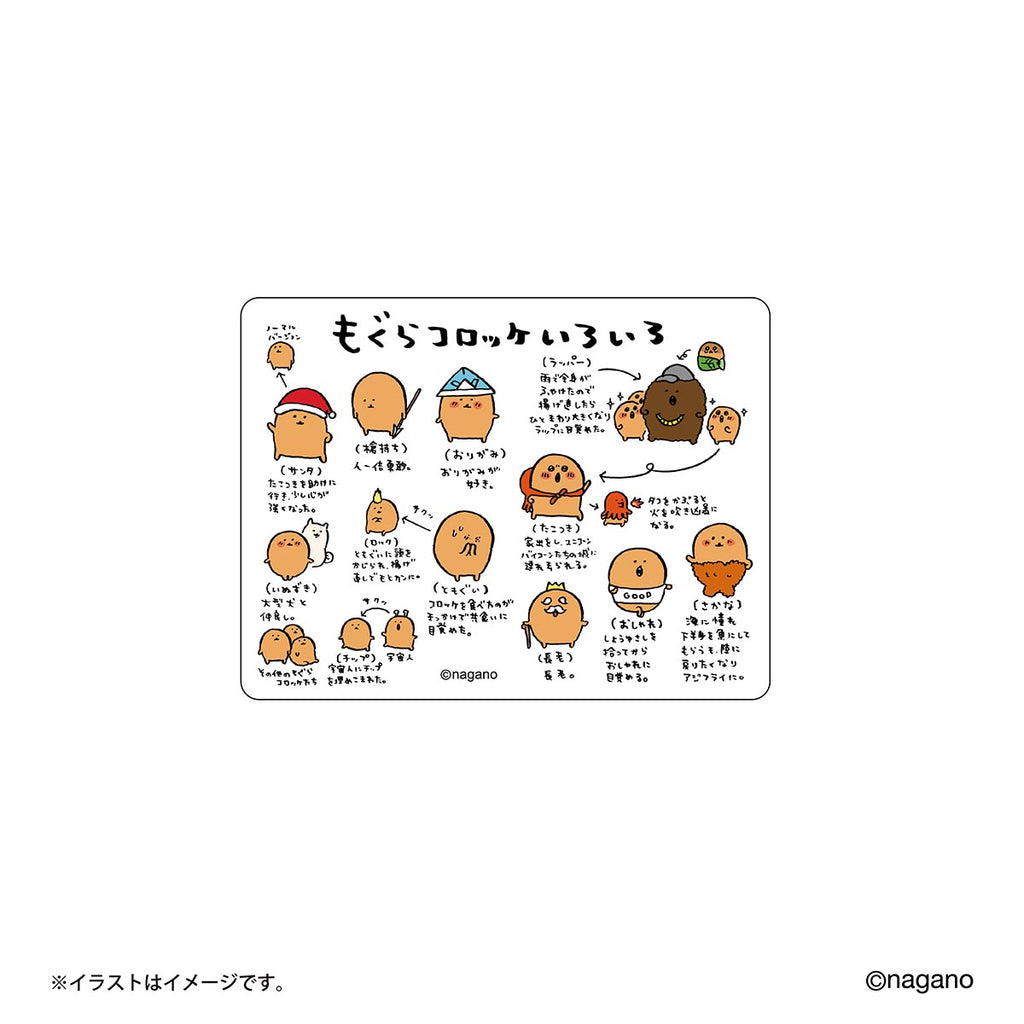 Introduction of Nagano Characters Mogura Croquette