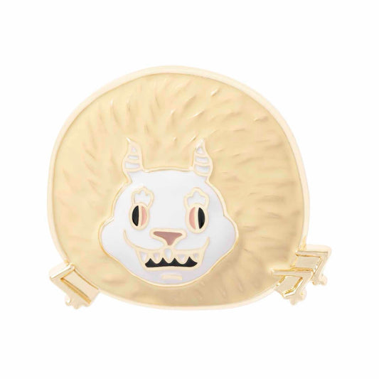 ナガノキャラクターズ メタルブローチ（でかつよ）