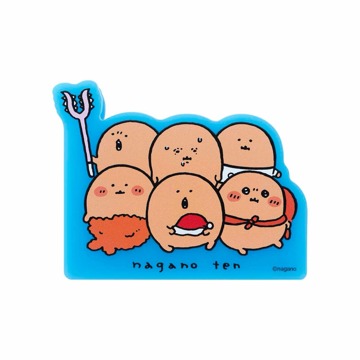 ナガノキャラクターズ アクリルクリップ（もぐらコロッケ） | ナガノ