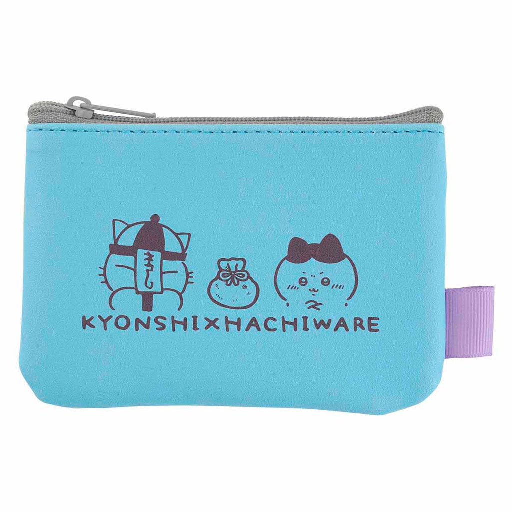 Nagano Characters 2 pieces pouch (yellow x blue)