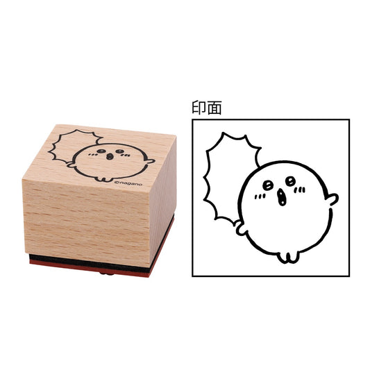 Nagano Characters 목제 스탬프④키잇！！ 