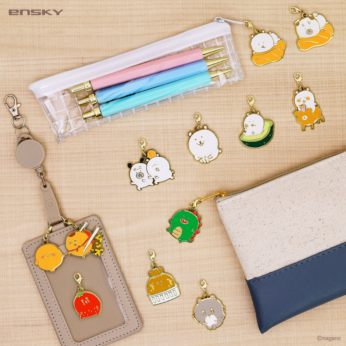 Nagano Characters 金屬吊飾收藏系列 (全12款) 1盒12個入