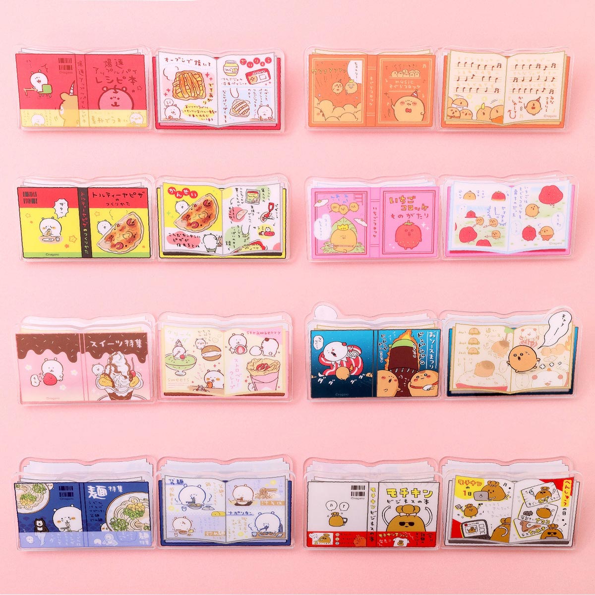 ナガノキャラクターズ mitamemoブッククリップ（全8種）1BOX 8個入