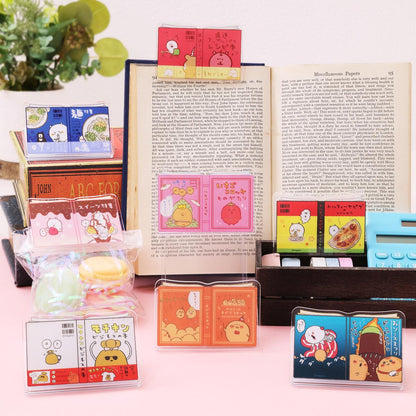 ナガノキャラクターズ mitamemoブッククリップ（全8種）1BOX 8個入