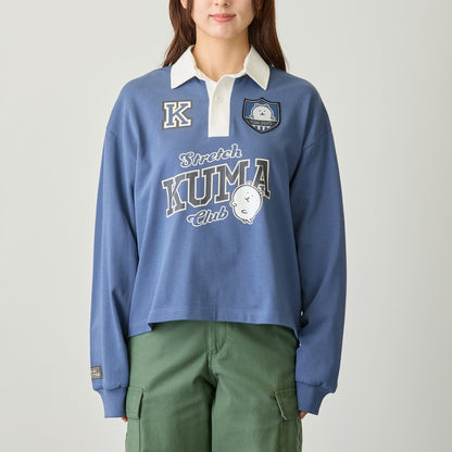 Nagano Characters 橄榄球衫 KUMA 蓝色