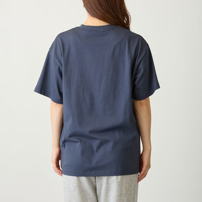 ナガノキャラクターズ Tシャツ SLEEPY（くま） ネイビー