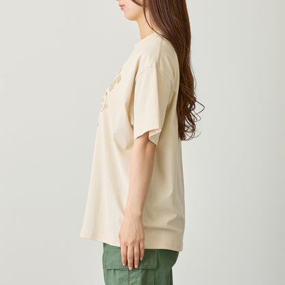 ナガノキャラクターズ Tシャツ DANCE（パグ） オフホワイト