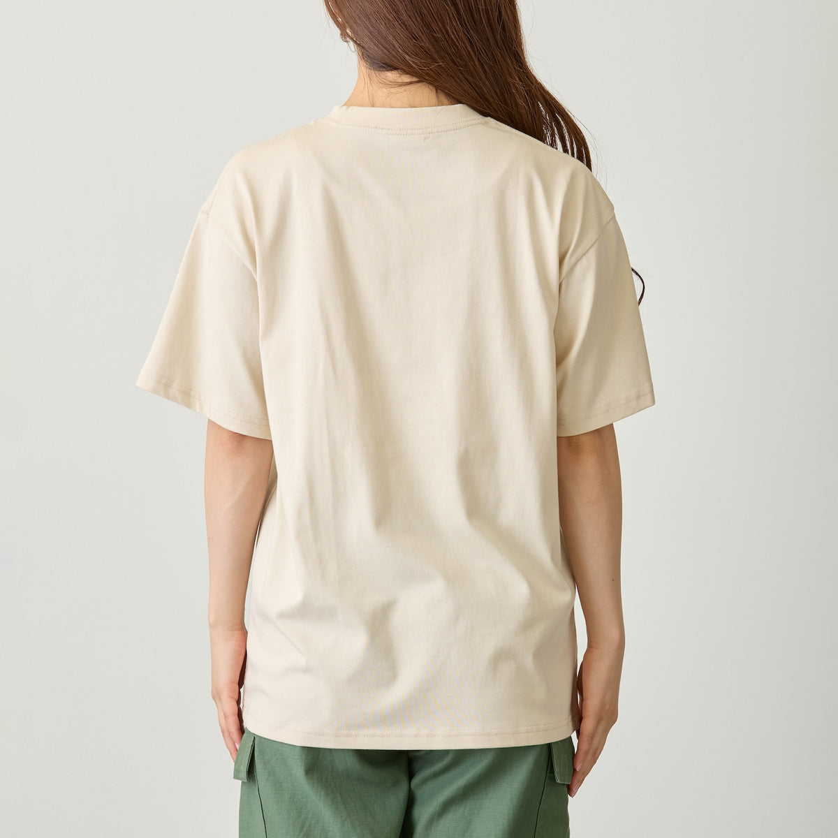 ナガノキャラクターズ Tシャツ DANCE（パグ） オフホワイト