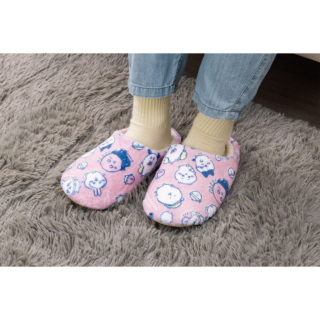 Nagano Characters Waka Large Room Shoes (Pink)