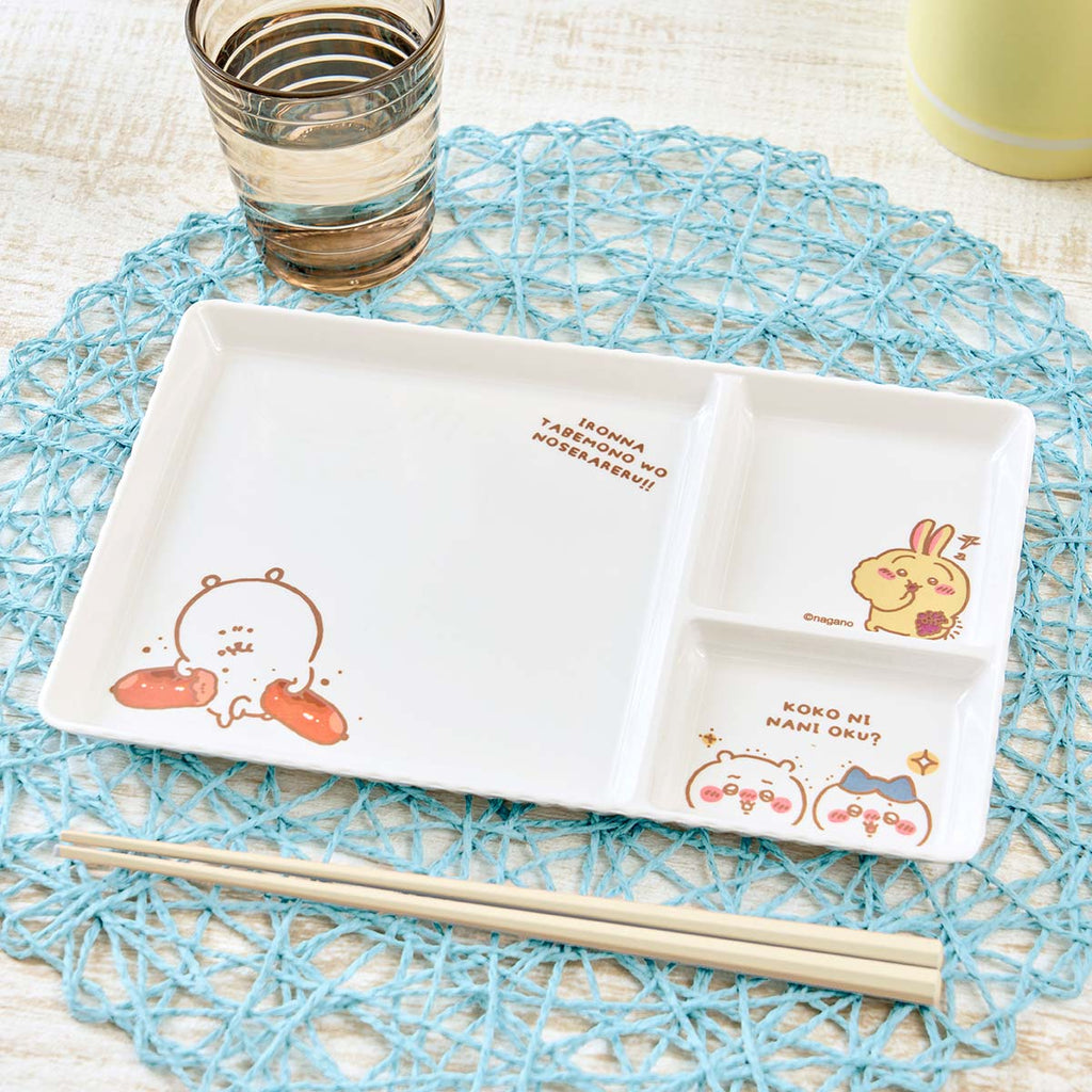 Nagano Characters Melamine Plate with Partition