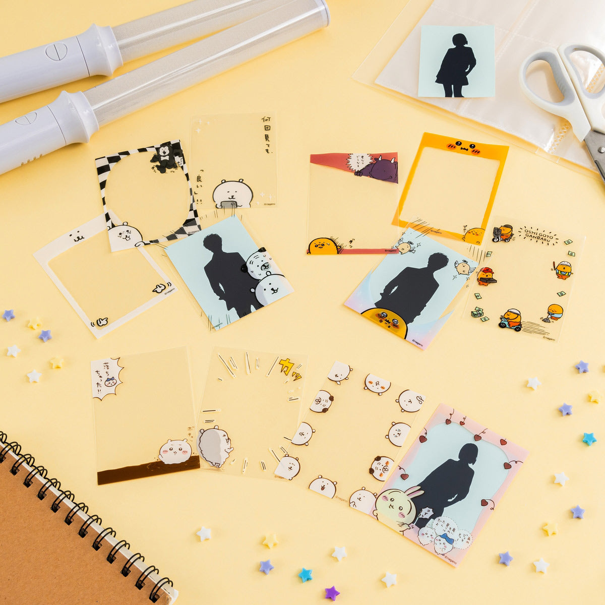 Nagano Characters Clear Sleeve for Mini Photo (Mogura Corokke)