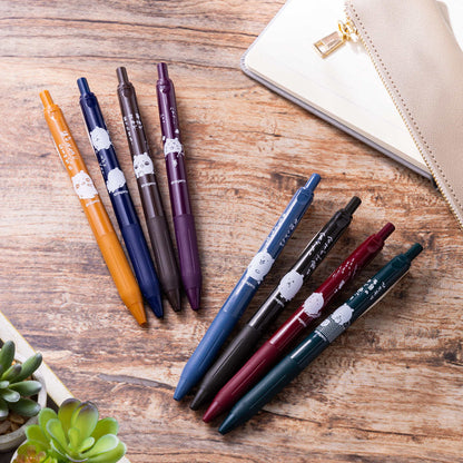 Nagano Characters SARASA 클립 (레드 블랙)