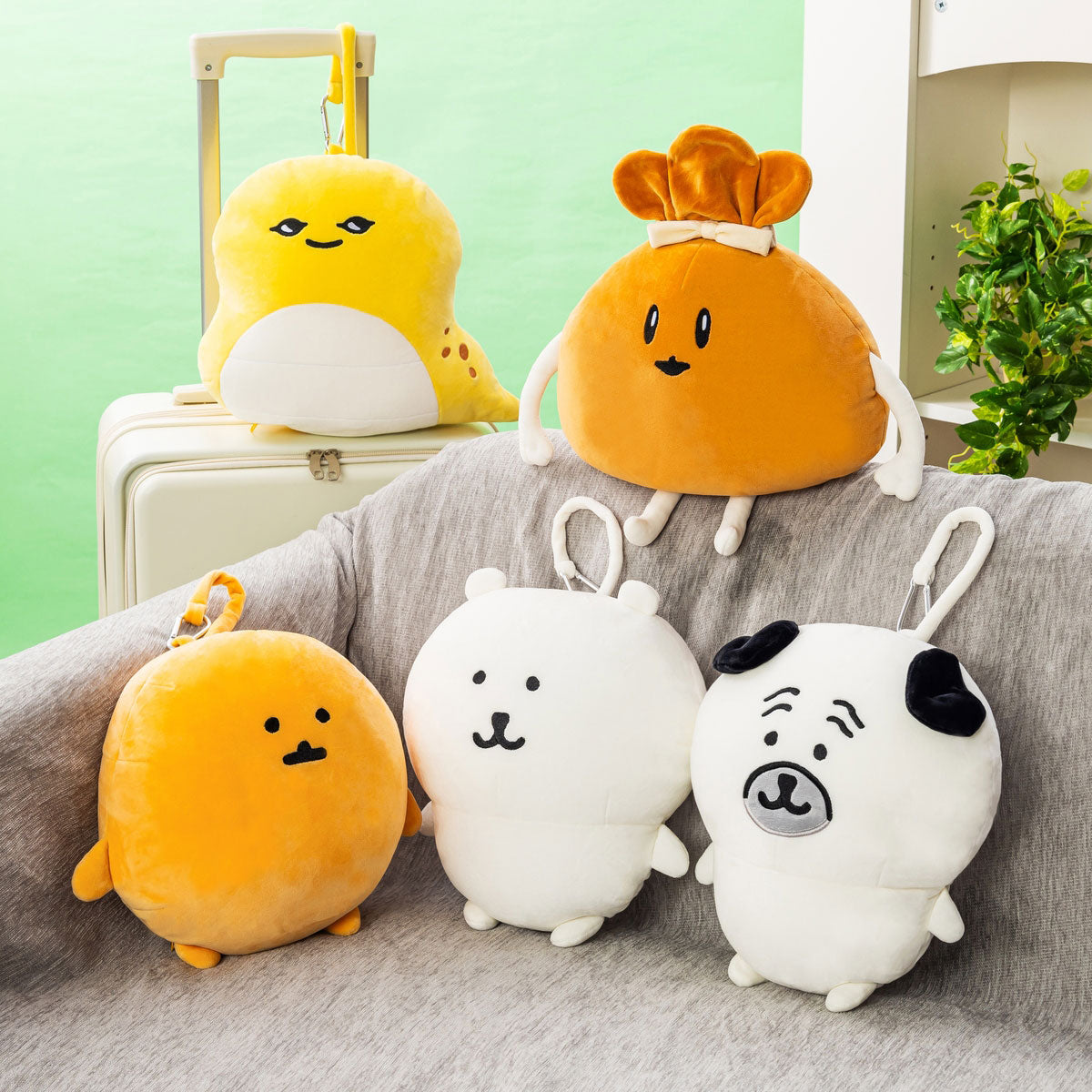 Nagano Characters 2-Way Neck Pillow (Nise-Tsuchinoko)