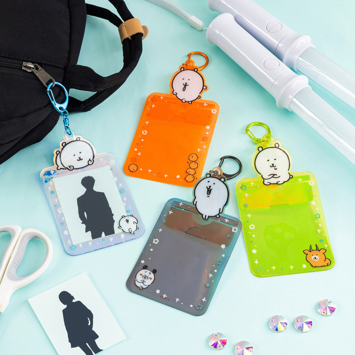 Nagano Characters Aurora Trading Card Holder (Kuma & Mogura Corokke)