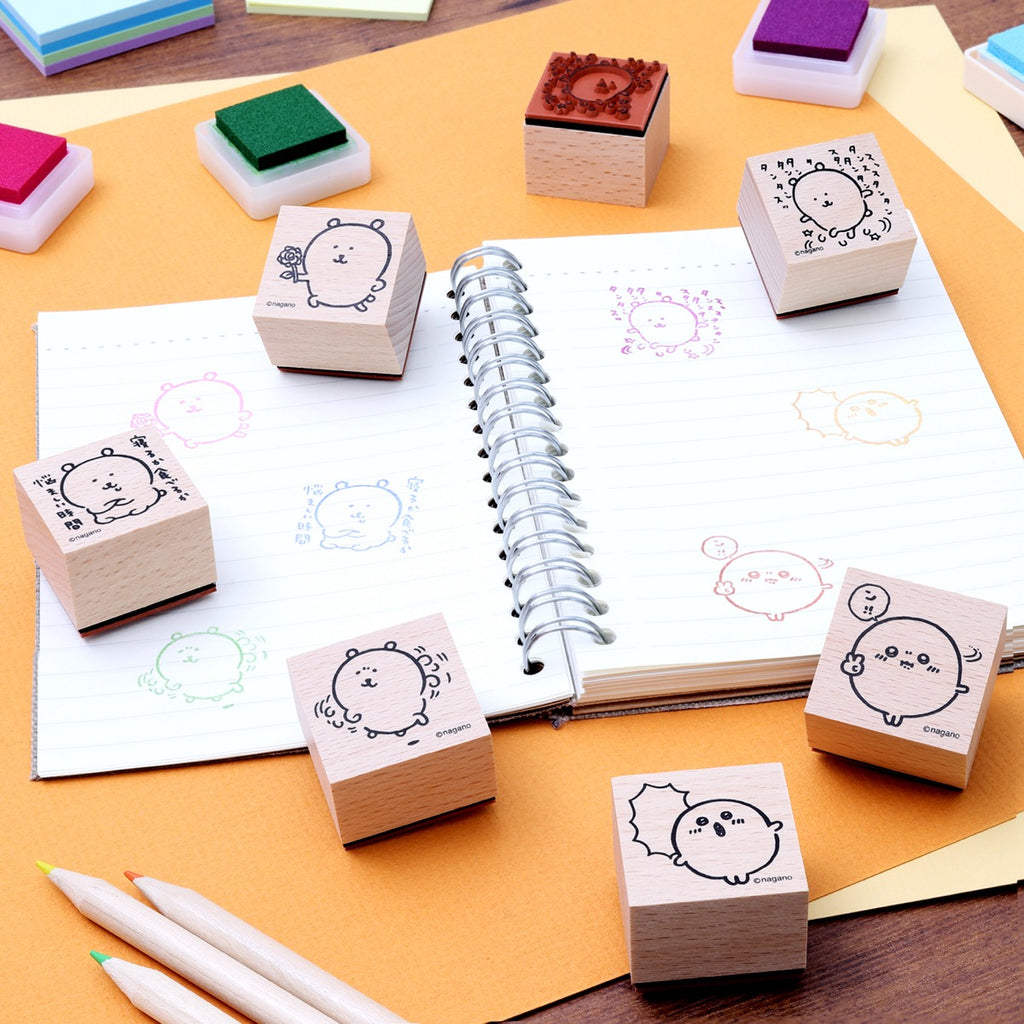 Nagano Characters Wooden Stamps ③ How about?