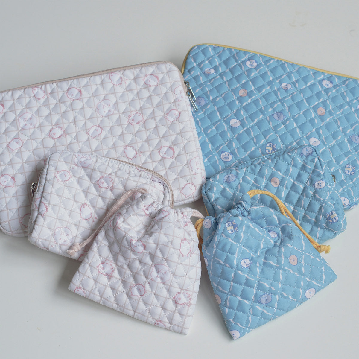 ナガノキャラクターズ ポーチ 旅の記憶 ベージュ