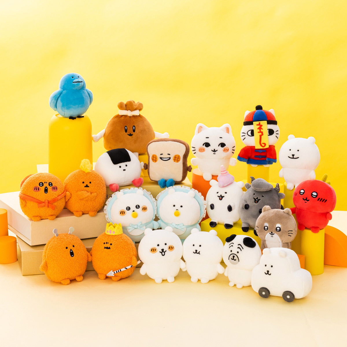 Nagano Characters 突然变得很强！ 迷你坐姿 小挂件 (饭团)