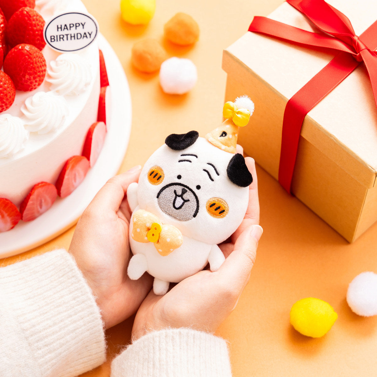 ナガノキャラクターズ お祝いマスコット（パグ） | ナガノ