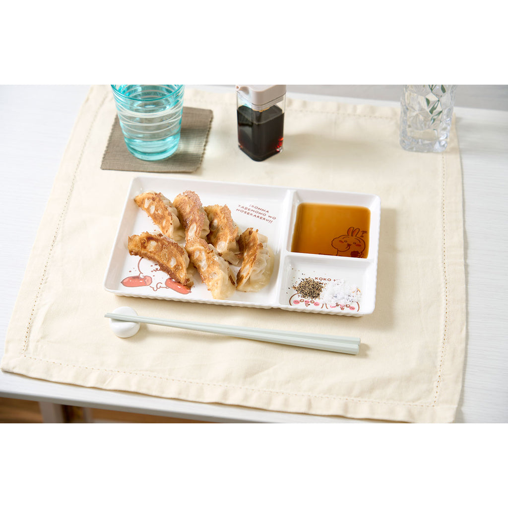 Nagano Characters Melamine Plate with Partition