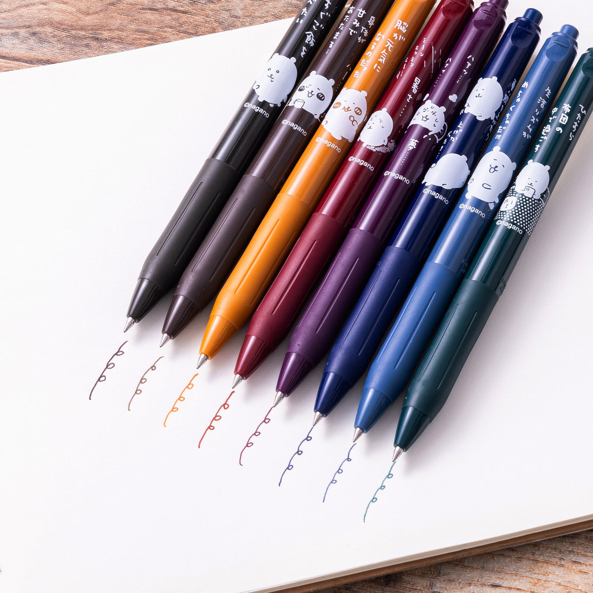 ナガノキャラクターズ サラサクリップ（ブルーグレー） | ナガノ