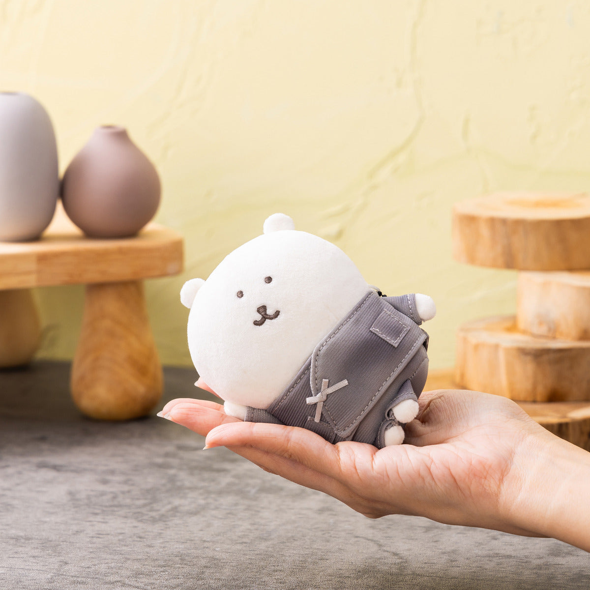 ナガノキャラクターズ スケッチタッチなマスコット（作務衣のくま）