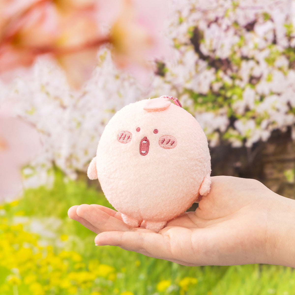 ナガノキャラクターズ 桜色なマスコット（くま） | ナガノ