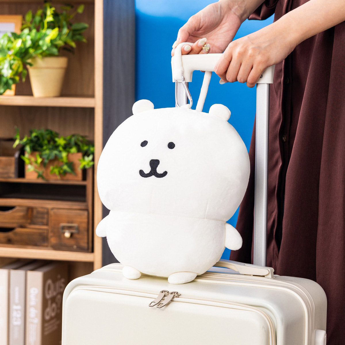 Nagano Characters 2-Way Neck Pillow (Mochikinchaku)